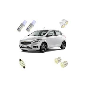 Kit Lâmpada Led Gm Onix 2013 2019 Blue Lion - Super Branca