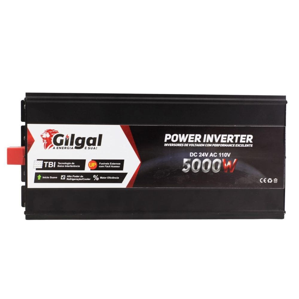 Inversor 5000W 12V 220V Gilgal Para Geladeira