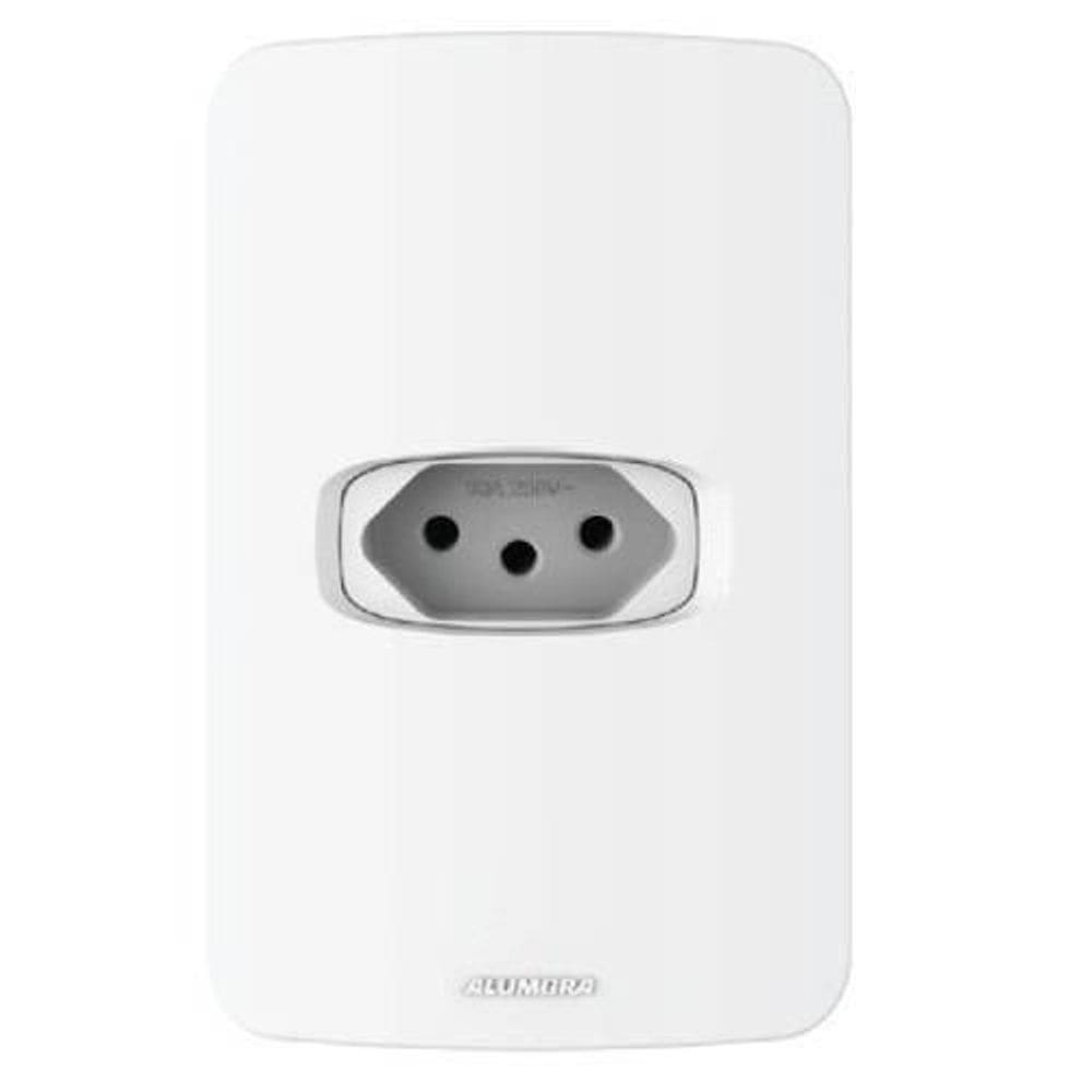 Conjunto Montado Gracia 4X2 + 1 Tomada 10A 250V Alumbra