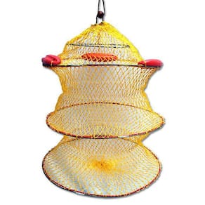 Samburá Cesto Viveiro Pesca Com Flutuadores Em Nylon