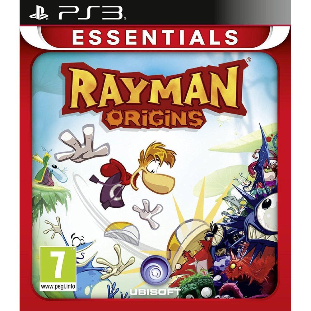 Rayman Origins - PS3 | Plataforma 2D | Co-op 4 Jogadores