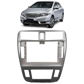 Moldura 2 Din 10 Polegadas Honda City 2008 A 2014 Ar Digital