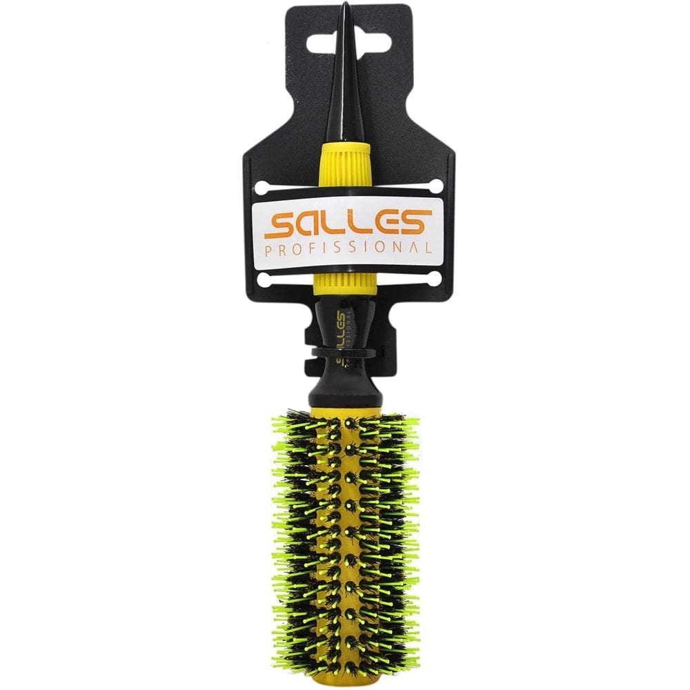Escova De Cabelo Cerâmica Cerdas De Javali E Nylon 27Mm Nº03