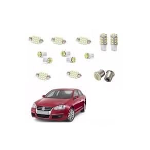 Kit Lâmpadas Led Do Jetta - Luz Lanterna, Teto, Re - Forte