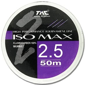 Linha Líder Fluor Carbon Tac Iso Max 10Lb - 0.275Mm - 50M