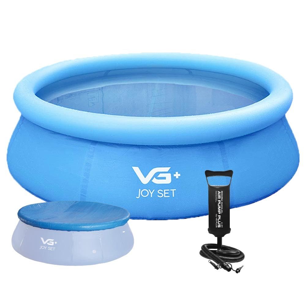 Piscina Inflável Joy Set 4760 L Circular 300 Cm com Capa Bomba Vg Plus