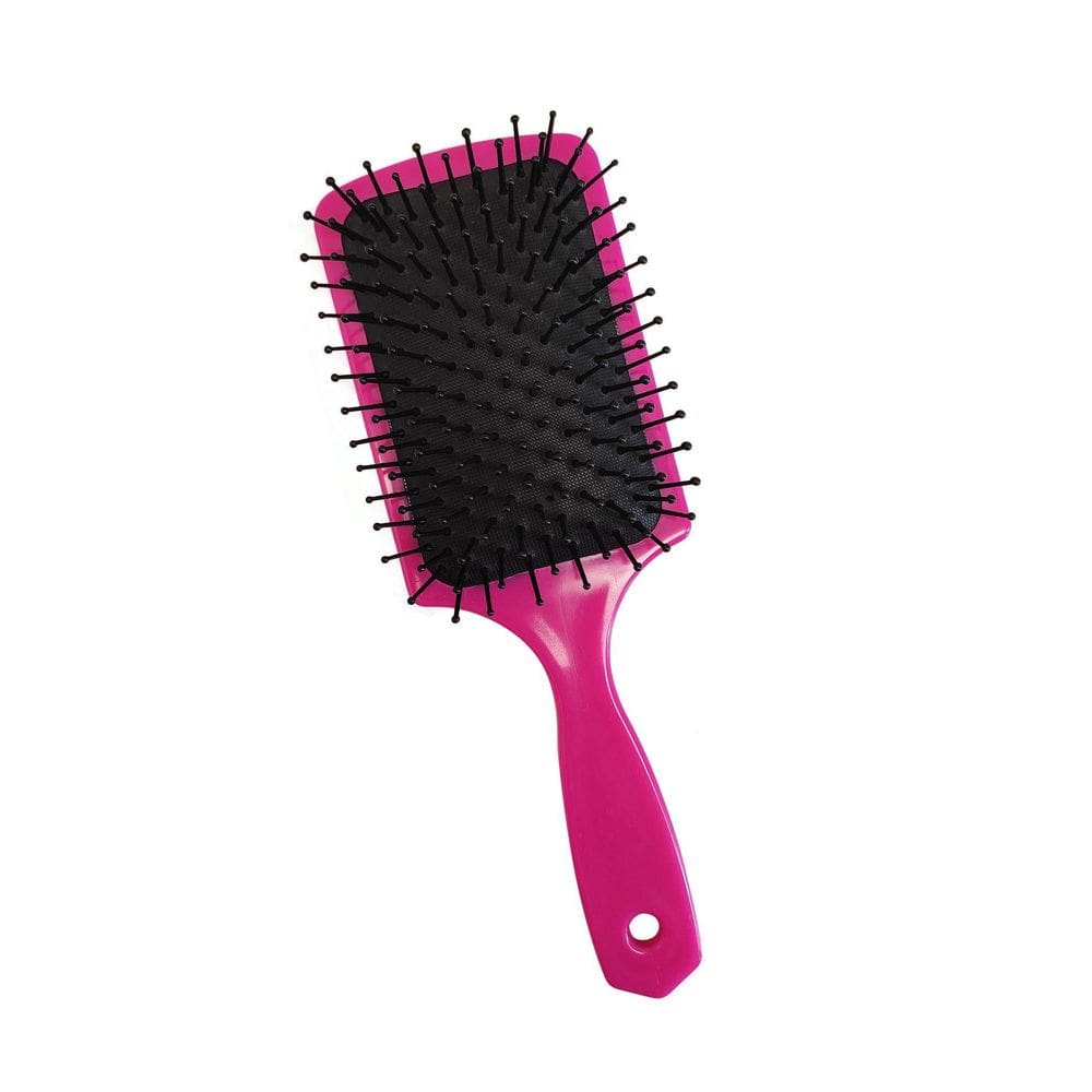 Escova De Cabelo Almofadada Retang Salles Rosa