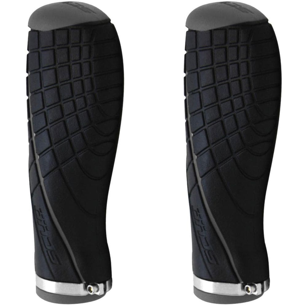 Manopla Scud Concept II Ergonômica Preta/Cinza Confortável
