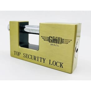 Kit 20 Cadeado Inviolavel Importado 80Mm Gmd