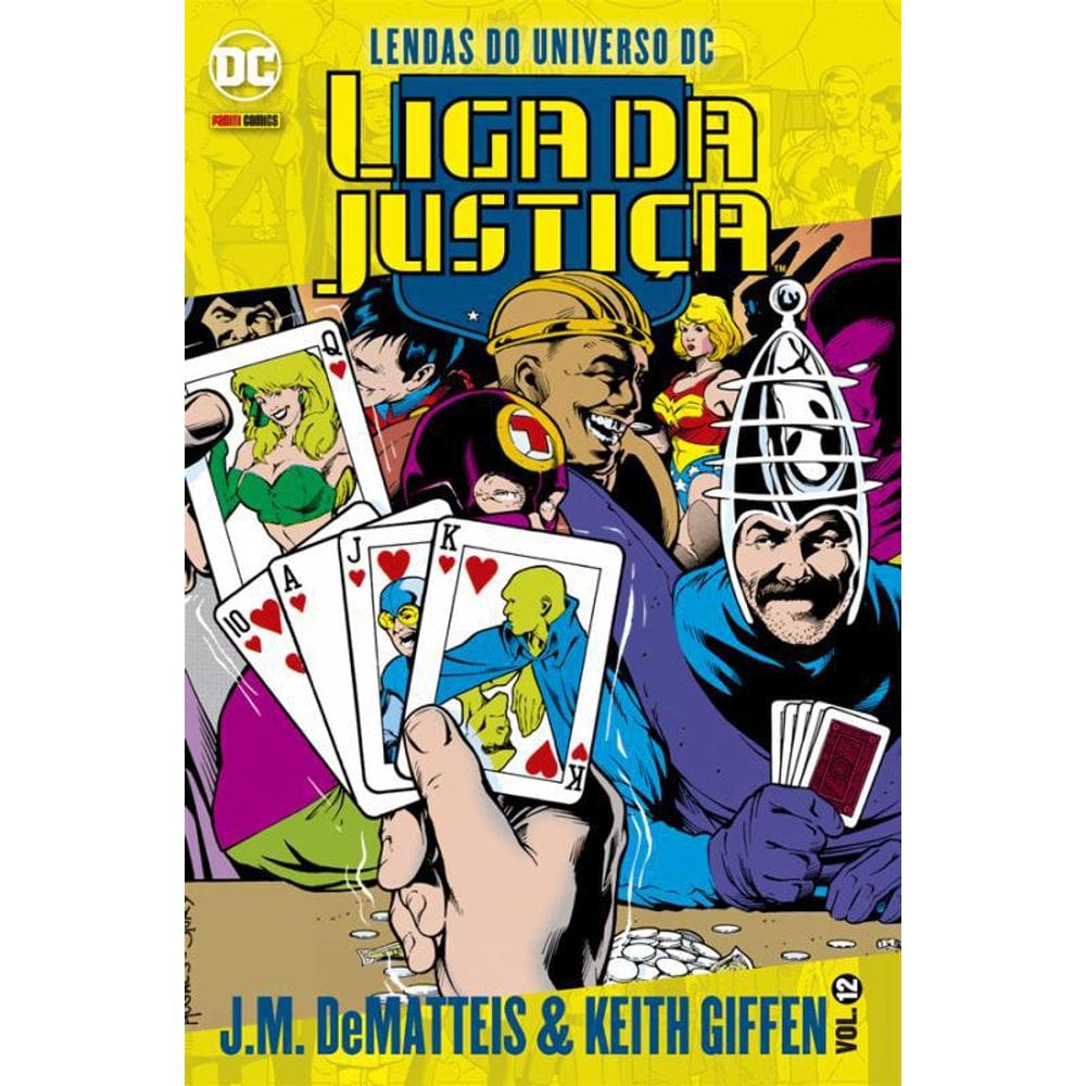 Livro Lendas Do Universo Dc: Liga Da Justiça Vol. 12