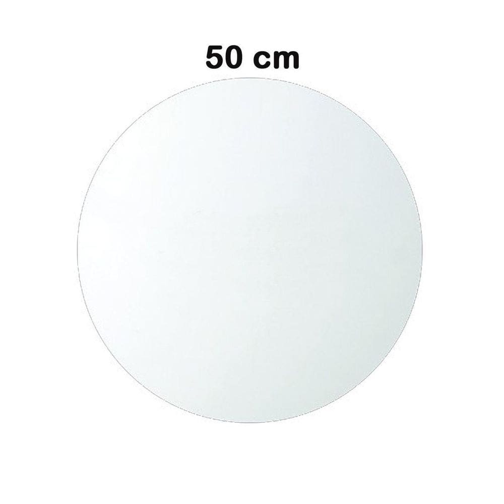 Tábua Branca Redonda 50Cm Algo Mais