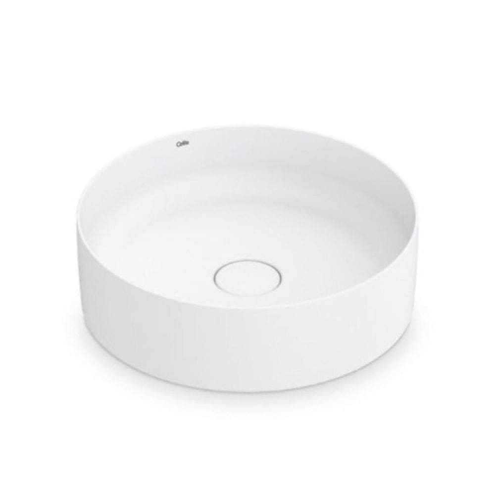 Kit 2 Cubas de Apoio Red sem Mesa 390 Slim Celite Branco