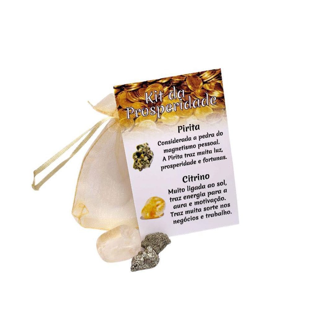 Kit De Cristais - Prosperidade