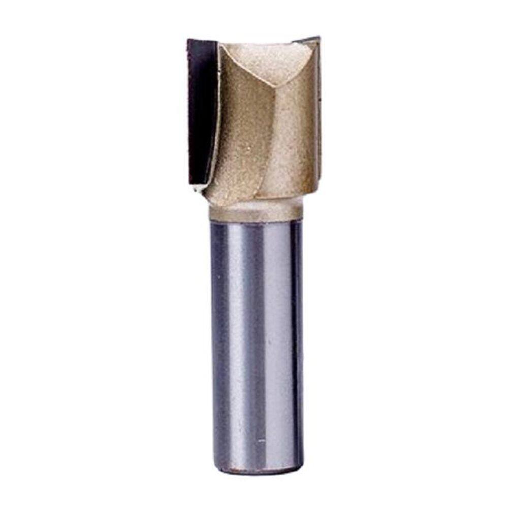 Fresa Reta Com Dois Cortadores  Haste 12Mm X 5/8