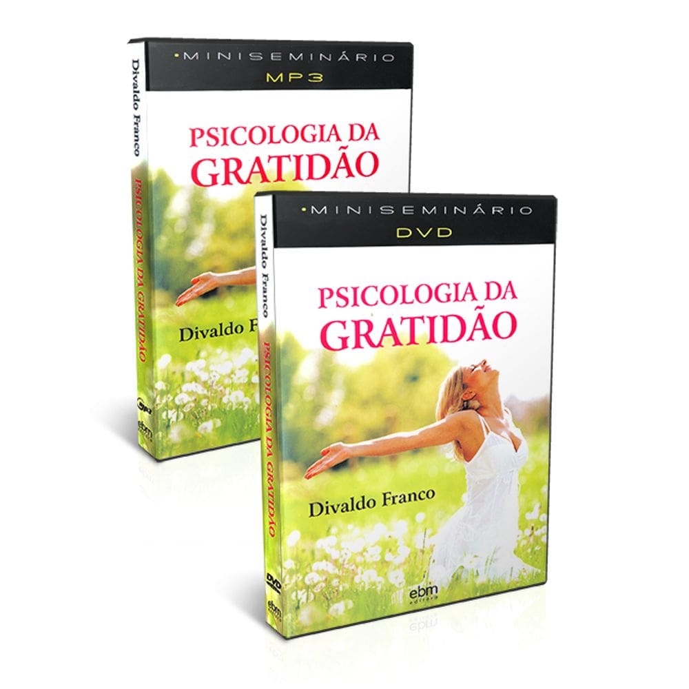 Dvd Box Psicologia da Gratidão 1 Ed 1 ed