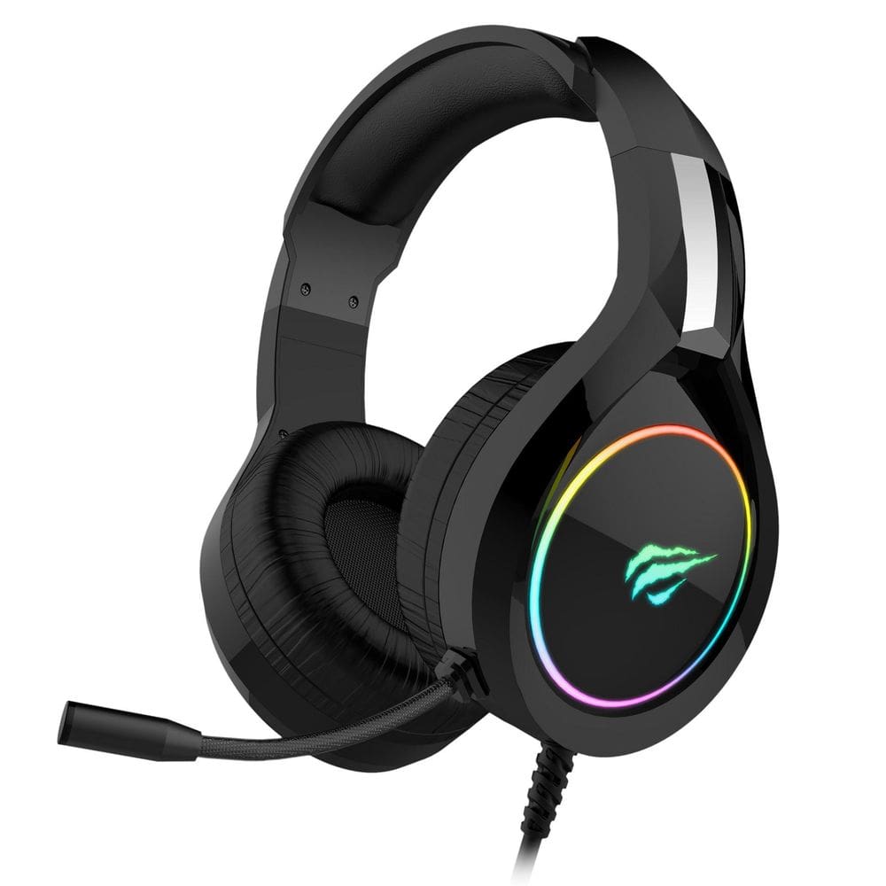 Headset Fone Gamer Havit H2232D Rgb Com Microfone 3.5Mm Usb