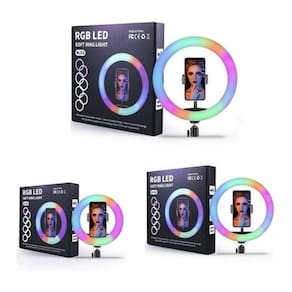 Anel De Luz Ring Light Rgb Led