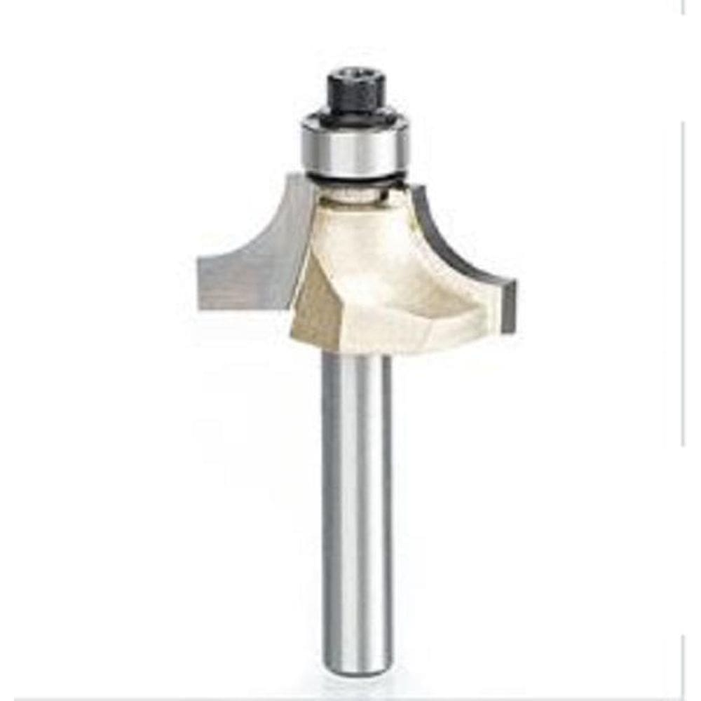 Fresa Quebra Canto Arredonda Canto Com Rolamento 6Mm X 1``