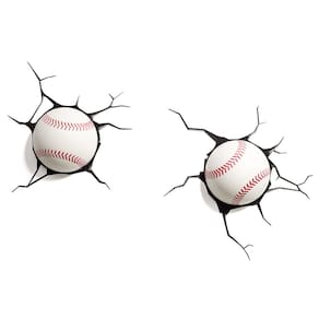 Luminária 3D Light Fx Bolas De Baseball Par
