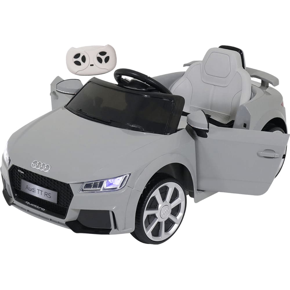 Carro Eletrico Audi TT RS Quattro Roadster Cool Grey 12V Belfix