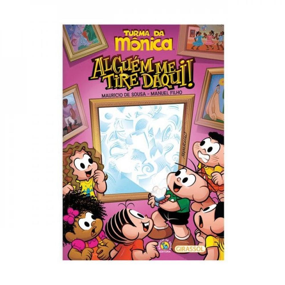 Turma Da Mônica - Alguém Me Tire Daqui! - Capa Com Realidade Aumentada