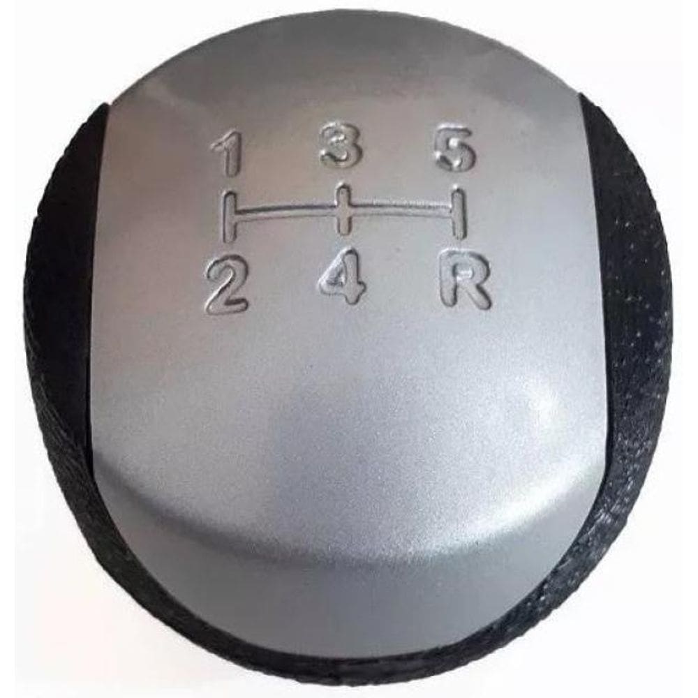 Manopla Câmbio Fiat Idea Siena Strada G3 Preta Grafite