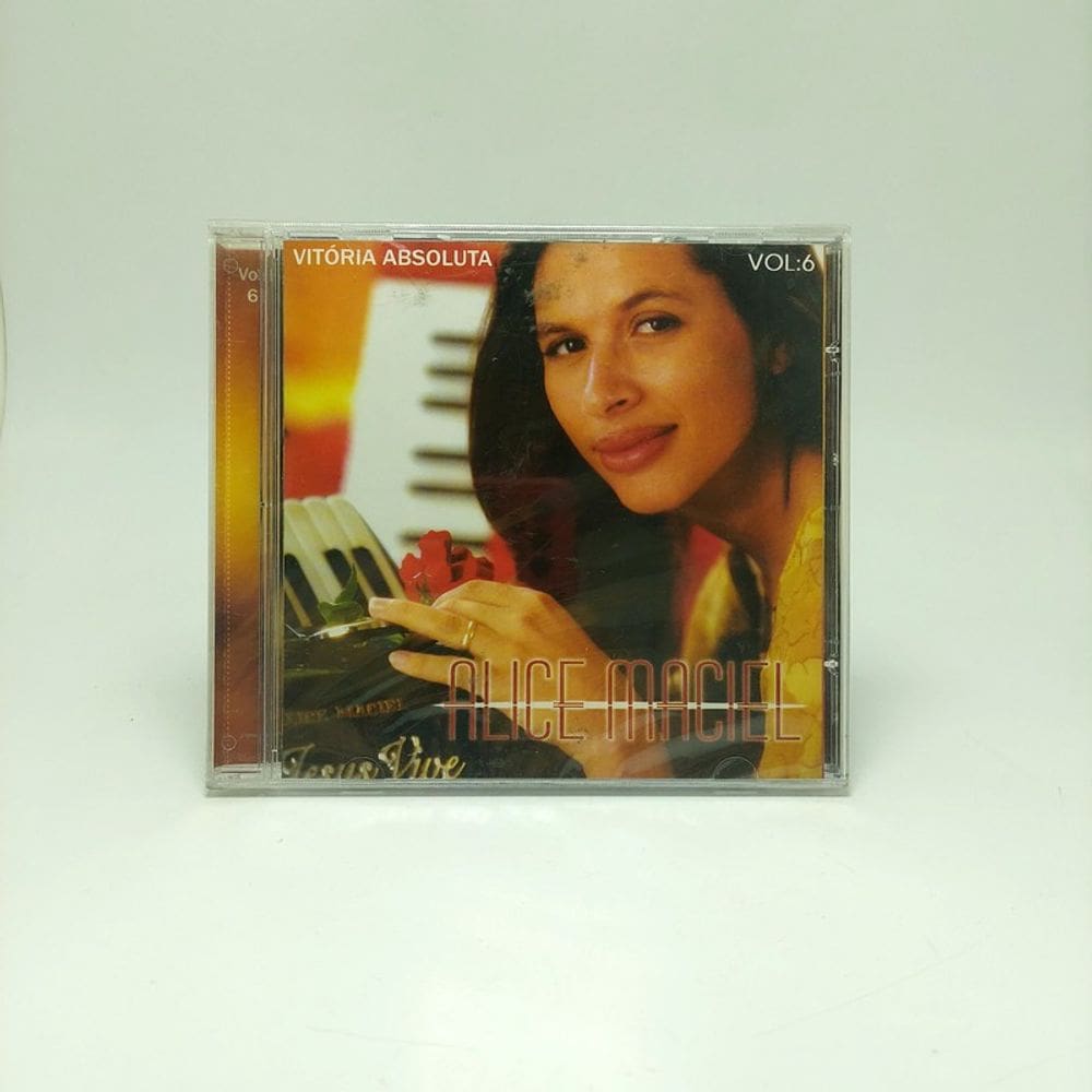 Cd Alice Maciel - Vitoria Absoluta Vol.6 + Play-back