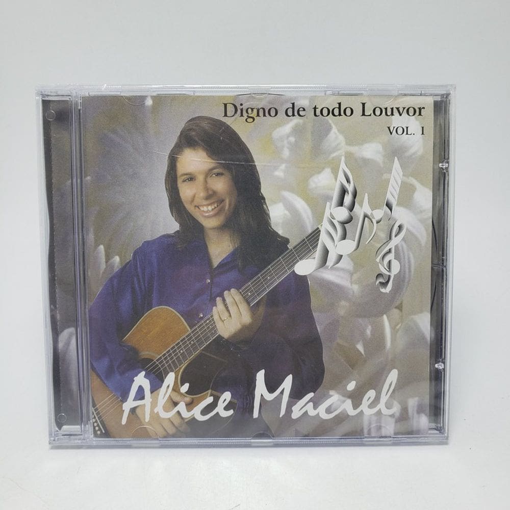 Cd Alice Maciel - Vol. 1 Digno De Todo Louvor Bonus Playback