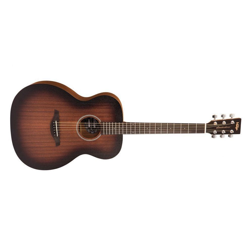 Violão Eletro-acústico Vintage VE660WKEA Mogno Whisky Sour