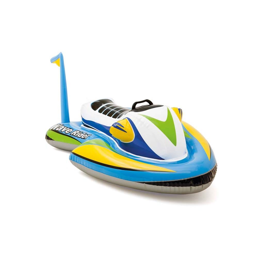 Boia Inflável Infantil Jet Ski Intex Com Kit Reparo 117cm