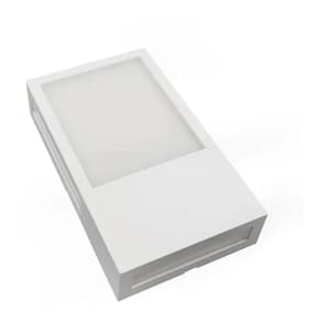 Led Arandela Cube Br Fosca 3000K Ip65 12W Biv Avant