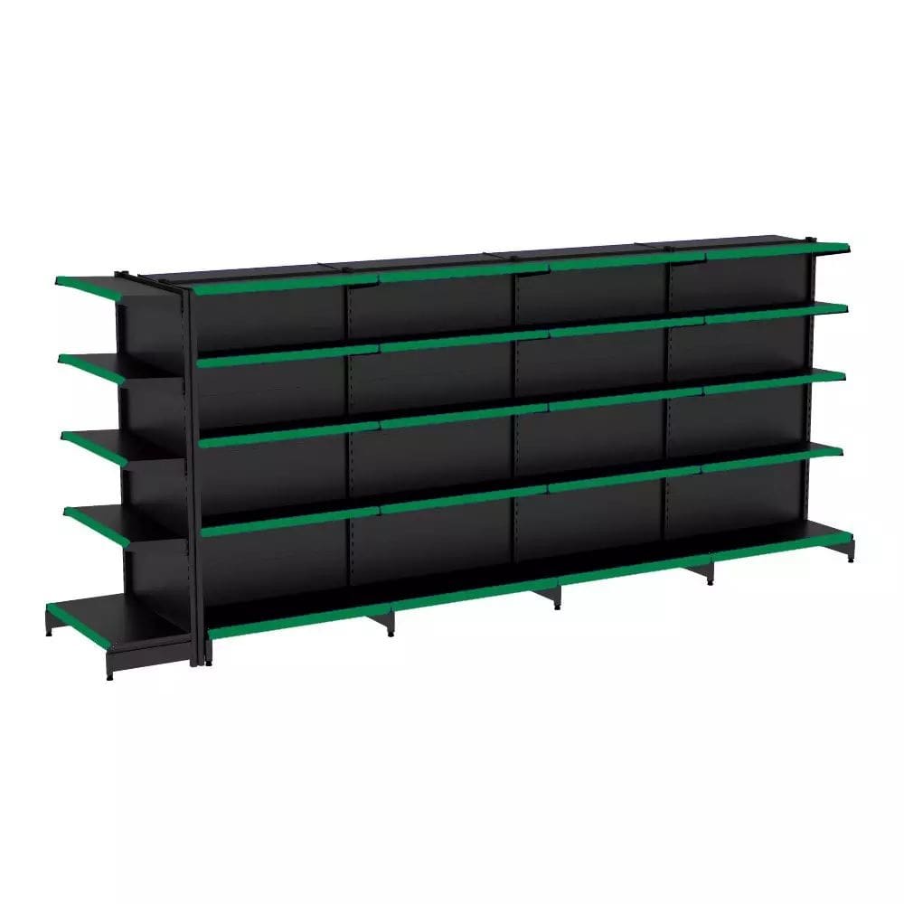 Gondola Centro 170 Fit Ate 4 Metros 1 Ponta Preto 45b Pe Verde