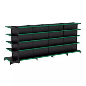 Gondola Centro 170 Fit Ate 4 Metros 1 Ponta Preto 45b Pe Verde