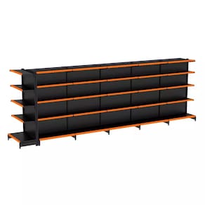 Gondola Centro 170 Fit Ate 5 Metros 1 Ponta Preto 55b Pe Laranja