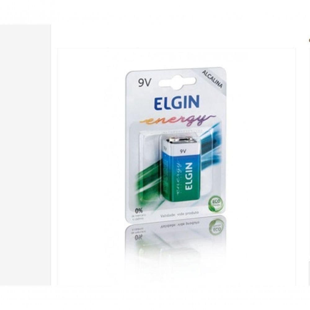 Bateria Elgin Alcalina 6lr61 9v