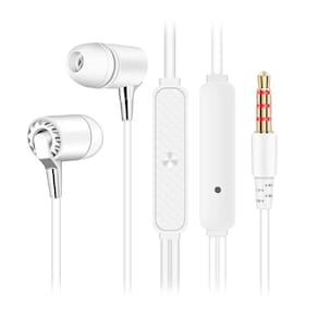 Fone De Ouvido P3 Intra Auricular FN618 Branco