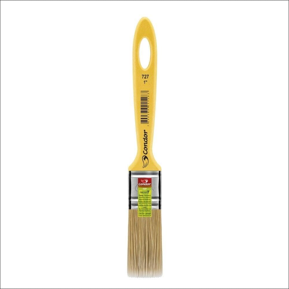 Trincha Condor 727 1&quot; Macia com Filamento - Embalagem com 12 Unidades