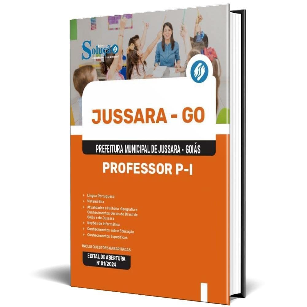 Apostila Prefeitura De Jussara Go 2024 - Professor P-I