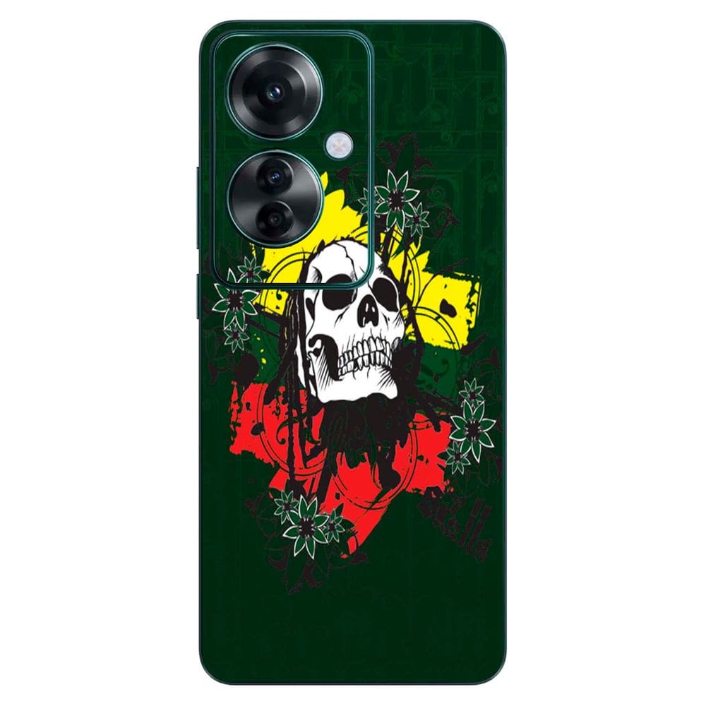 Capa Adesivo Skin024 Verso Para OPPO Reno11 F