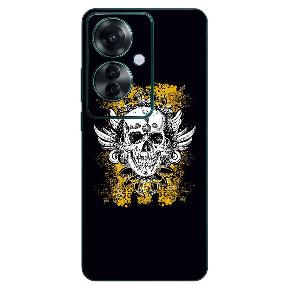 Capa Adesivo Skin374 Verso Para OPPO Reno11 F