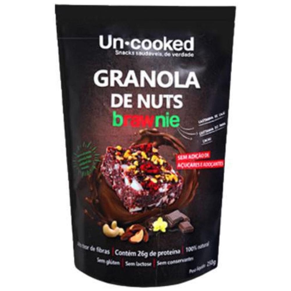 Granola De Castanhas Sem Glúten Vegano Uncooked 250G