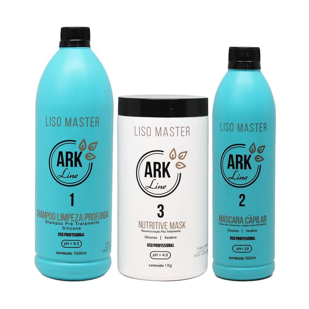 Kit Progressiva Master - Shampoo, Tratamento e Máscara  1L