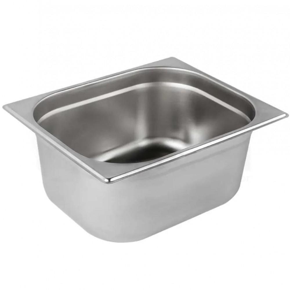 Kit 10 Cubas Gastronomica Inox Gn 1/2 X 150Mm (325X265Mm)