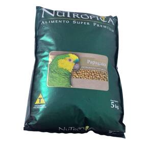 Ração Nutrópica Extrusada Papagaio Natural 5Kg