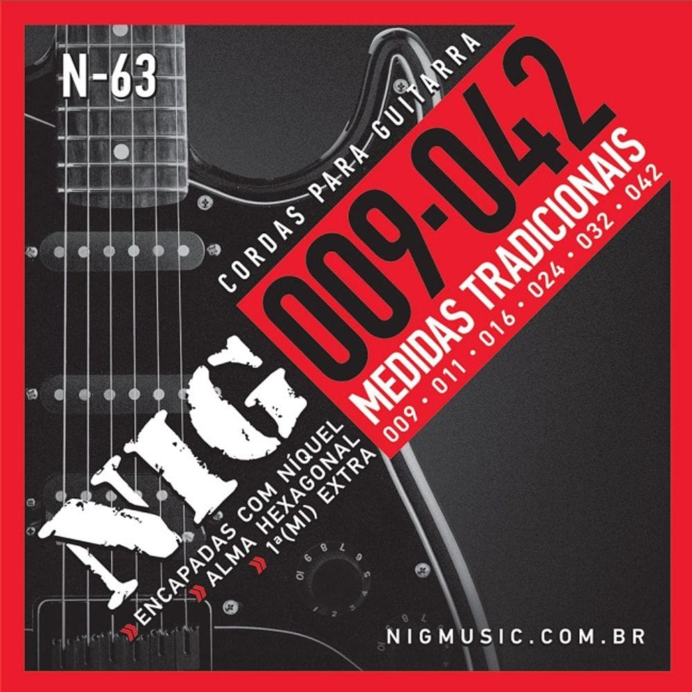 Corda Para Guitarra Nig 009 N-63