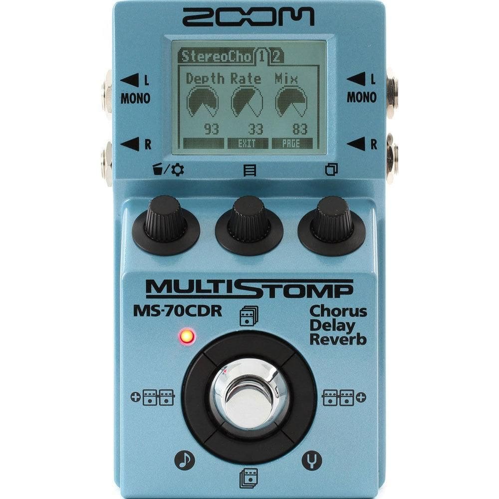 Pedal Zoom MS70CDR MultiStomp 86 Efeitos
