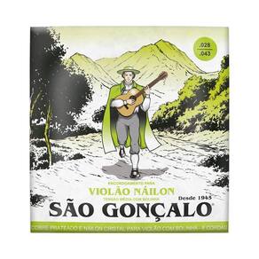Jogo De Corda São Gonçalo Violão Náilon Bolinha Tensão Média