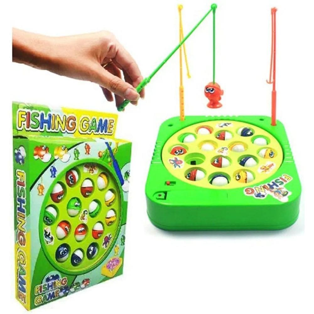 Brinquedo Jogo Pega Peixe Pesca Maluca Pescaria