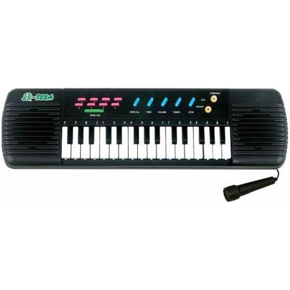 Teclado Infantil Piano Karaoke Microfone Para Crianças