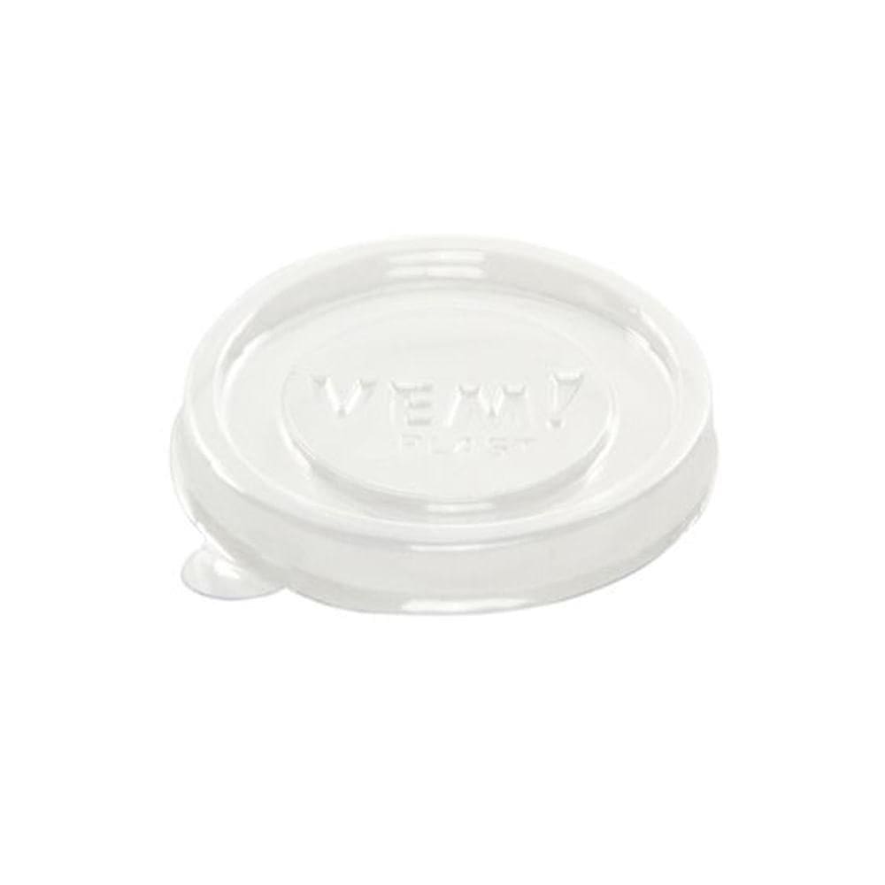 Tampa Ramequim Vemplast 150Ml Descartável 6.000 Peças Pvc